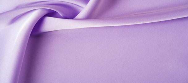 textura de fondo, patrón. Tejido de seda lila. Es un suave
, - Foto, imagen