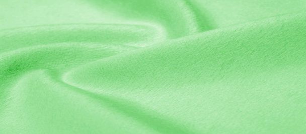 テクスチャ、背景、パターン。布温かいウールは緑色、厚いwi - 写真・画像