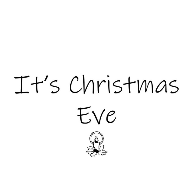 Рождественская цитата, Зимний рождественский слоган, Вдохновляющий текст для оформления приглашений
 - Вектор,изображение