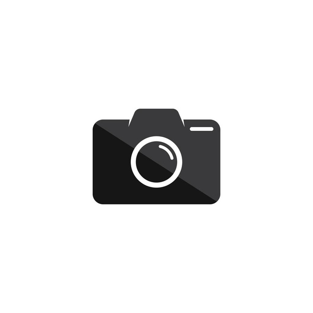 Camera fotografie logo sjabloon vector pictogram illustratie - Vector, afbeelding