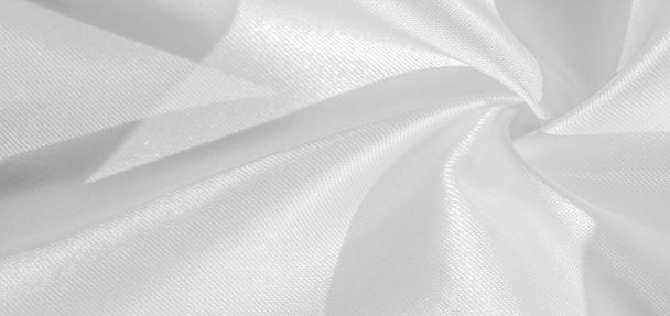 υφή όμορφο μετάξι λευκό κρεπ πορσελάνη, δημιουργήθηκε ειδικά - Φωτογραφία, εικόνα
