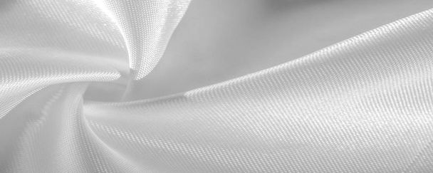 υφή όμορφο μετάξι λευκό κρεπ πορσελάνη, δημιουργήθηκε ειδικά - Φωτογραφία, εικόνα
