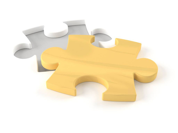 Wooden jigsaw puzzle - Photo, Image