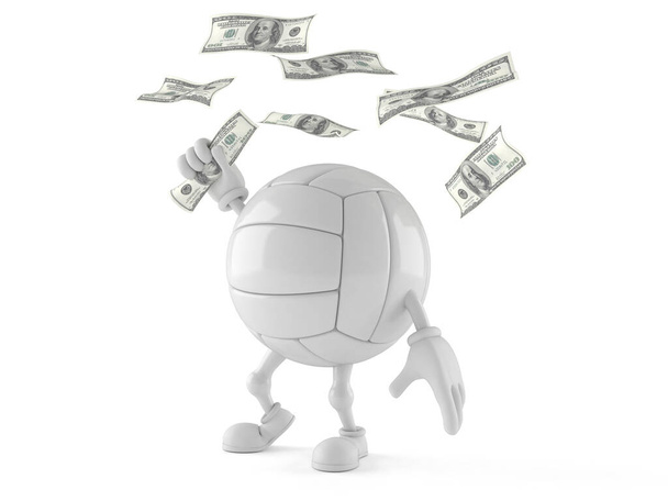 Voleibol carácter captura de dinero
 - Foto, imagen