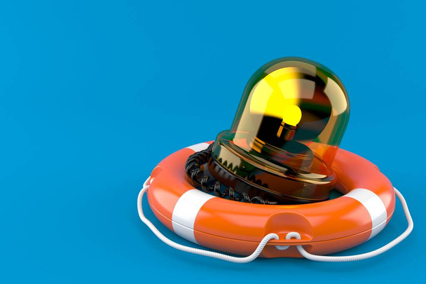 Emergency siren with life buoy - Photo, Image