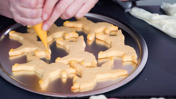 Unicorn Sugar Cookies - Foto, afbeelding