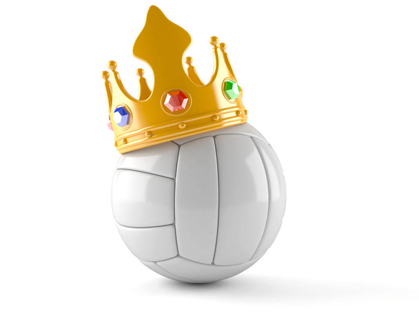 Voleibol con corona
 - Foto, imagen
