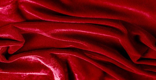 motif, texture, fond, tissu velours rouge, style velours. P
 - Photo, image