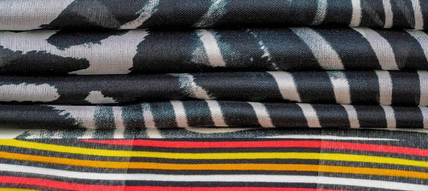 Текстурний візерунок, Шовкова тканина, африканські теми, друк на тканині - Фото, зображення