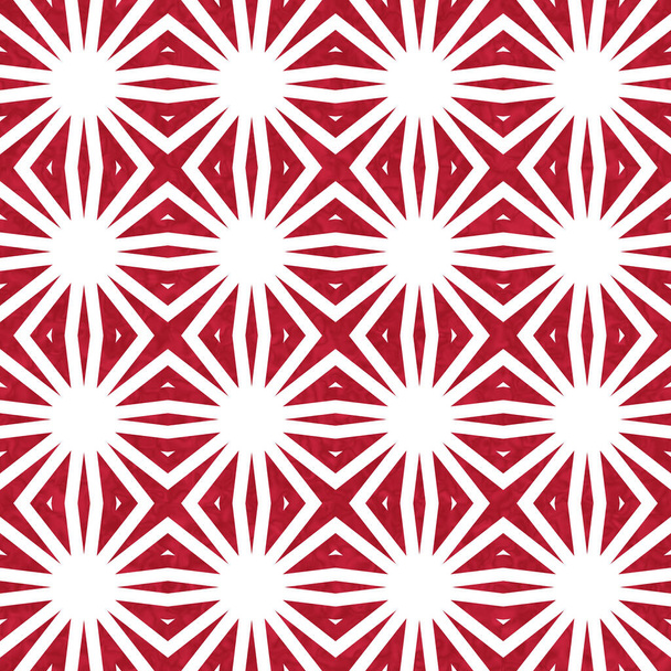 Červená a bílá prasknout abstraktní geometrické bezešvé texturované vzor - Fotografie, Obrázek