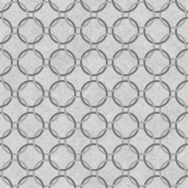 Fondo de tela texturizada de círculos entrelazados grises
 - Foto, Imagen