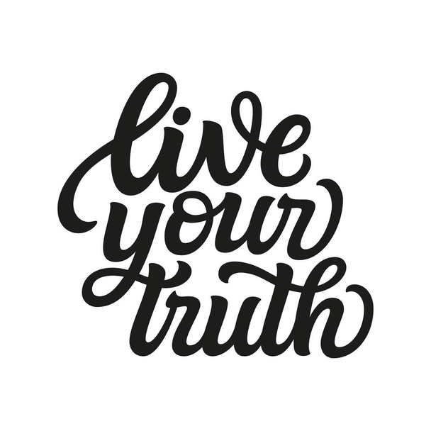 Vivi la tua verità
 - Vettoriali, immagini