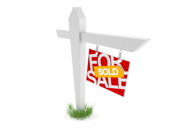 Real estate sign - Photo, Image