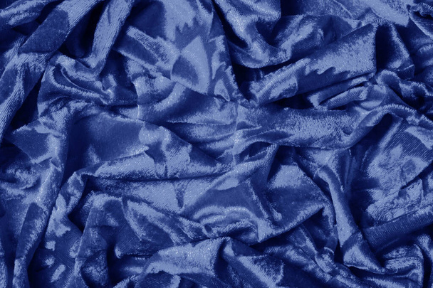 Texture fond motif velours tissu de couleur bleue Velours est s
 - Photo, image
