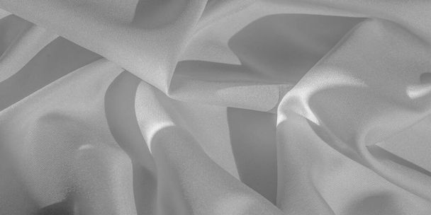 Textura, fundo, padrão, tecido de seda de cor branca, sólido
  - Foto, Imagem
