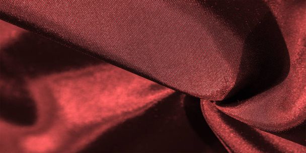 texture sfondo cartolina, tessuto di seta rosso intenso, alta risoluzione
 - Foto, immagini