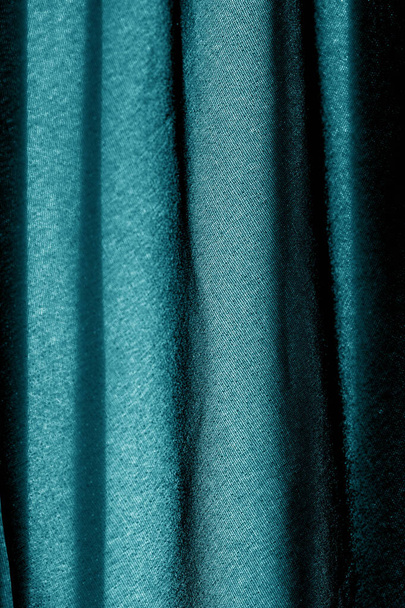 Texturé, fond, motif, tissu turquoise. C'est un unus.
 - Photo, image
