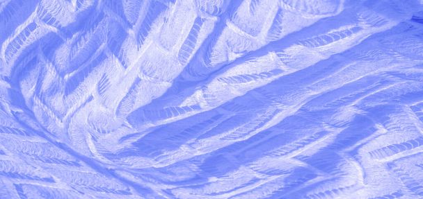 Текстура, фон, узор, шелковая ткань синего цвета, кружевной тул
 - Фото, изображение
