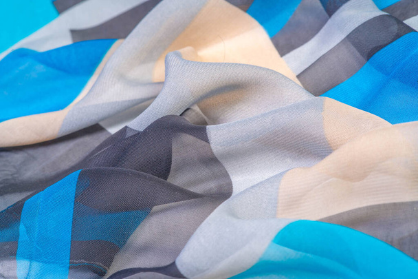 Textura, fondo, patrón de tela de seda, rombo oblongo, bohemi
 - Foto, imagen