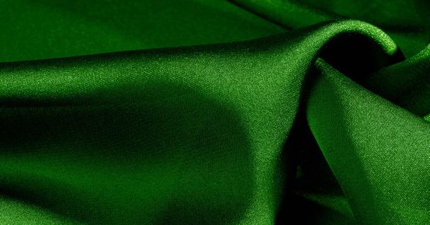 Tło, wzór, tekstura, Tapeta, Zielona tkanina jedwabna. Dodaj  - Zdjęcie, obraz