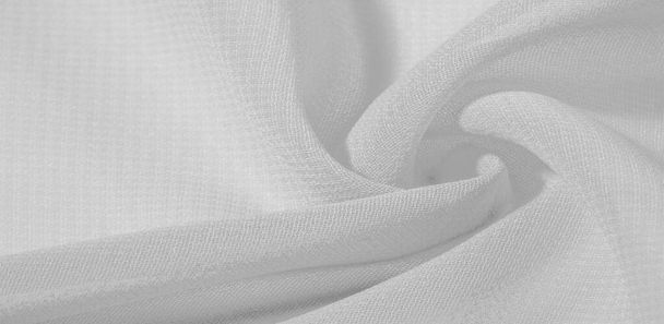 μοτίβο φόντου υφής. Λευκό μετάξι ύφασμα με ένα λεπτό Ματ - Φωτογραφία, εικόνα