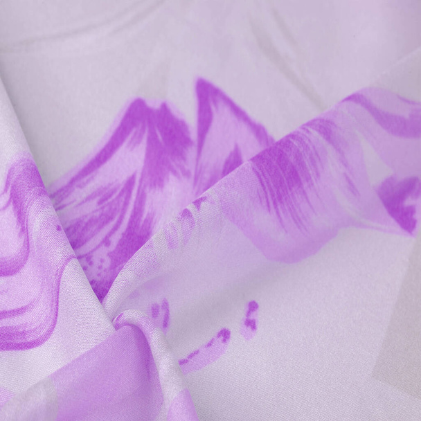 Texture, fond, motif, tissu de soie, Violet sur argent bac
 - Photo, image