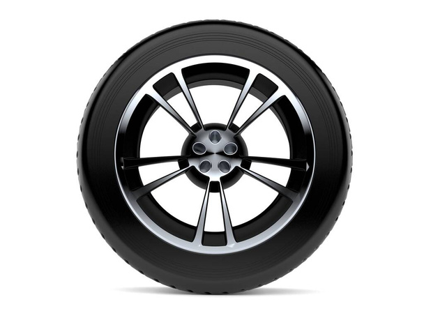 Car wheel - Photo, Image