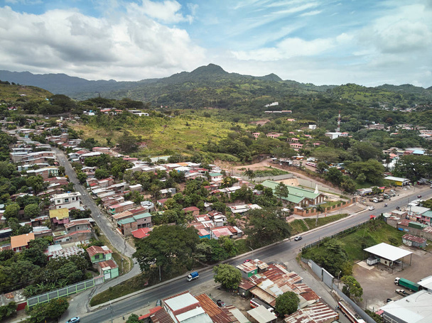 Okolica wiejska w Nikaragui - Zdjęcie, obraz