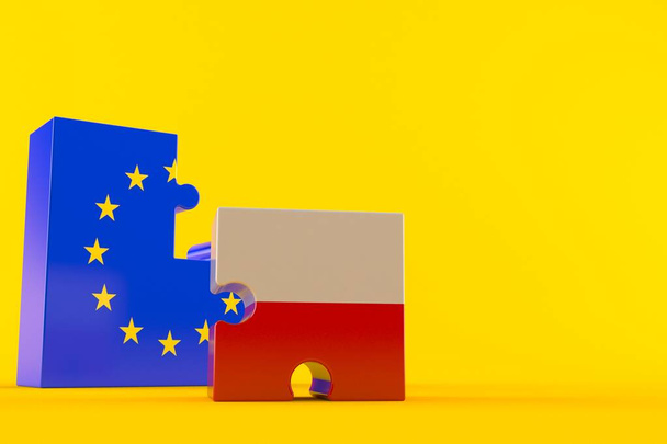 Evropská unie s Polskem - Fotografie, Obrázek
