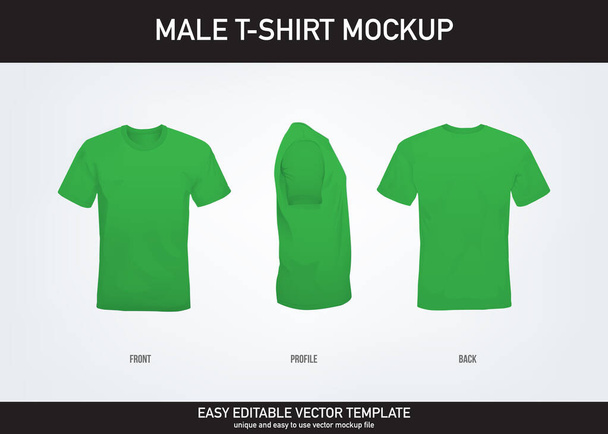 Camiseta maqueta
 - Vector, imagen