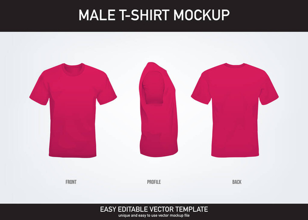 Camiseta maqueta
 - Vector, Imagen