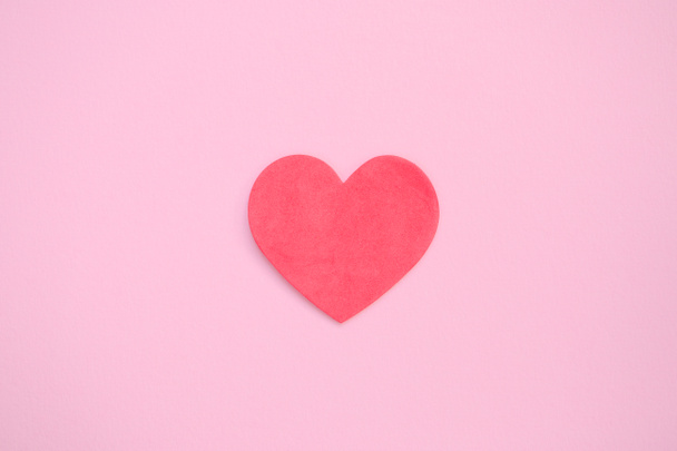 Red Love heart Pink Flat lay - Valokuva, kuva