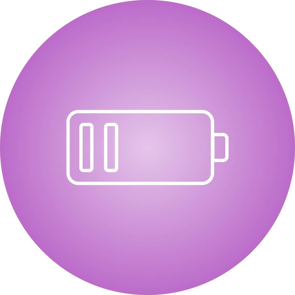 Векторная икона низкой батареи
 - Вектор,изображение