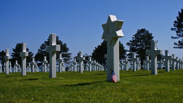 Normandiya Amerikan mezarlığı - Fotoğraf, Görsel