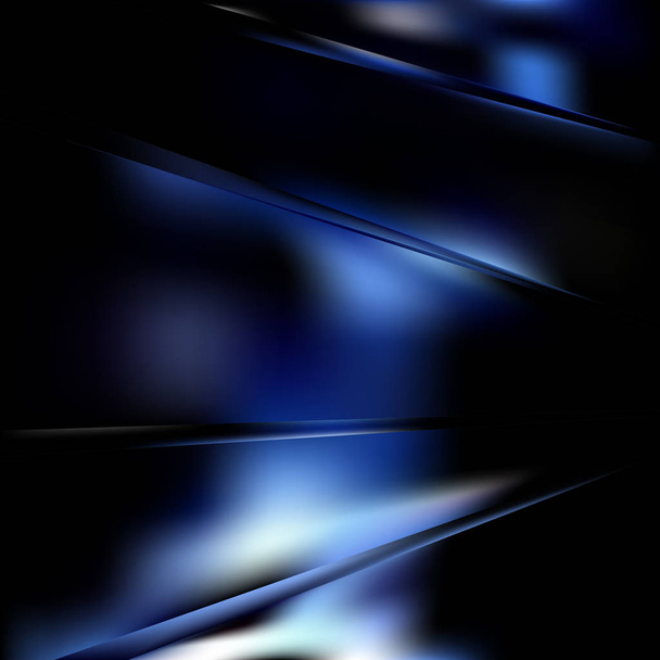 Fondo negro y azul abstracto
 - Vector, imagen