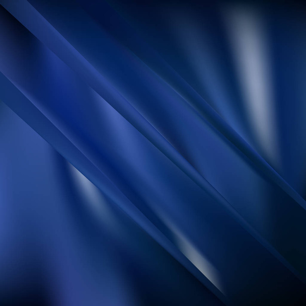 abstracte zwarte en blauwe achtergrond - Vector, afbeelding