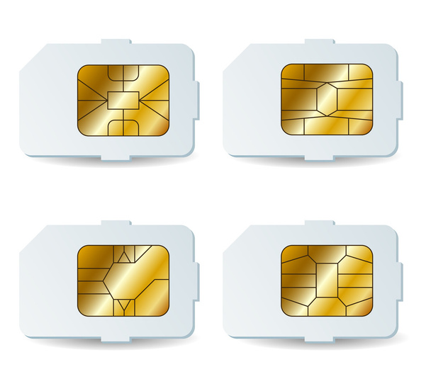 Set di schede SIM
 - Vettoriali, immagini