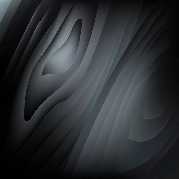 abstracte zwarte en grijze achtergrond - Vector, afbeelding
