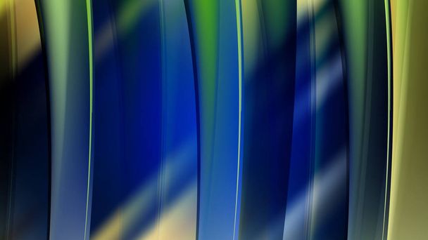 abstract zwart blauw en groen achtergrond - Vector, afbeelding