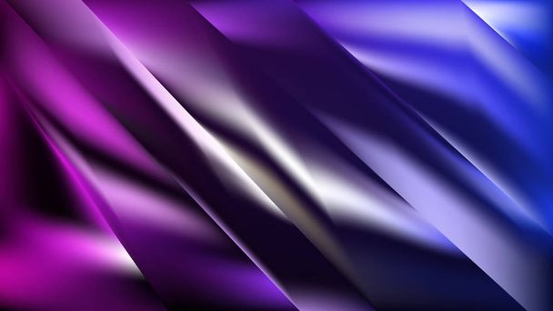 abstract black blue and purple background vector illustration - Vector, Image
