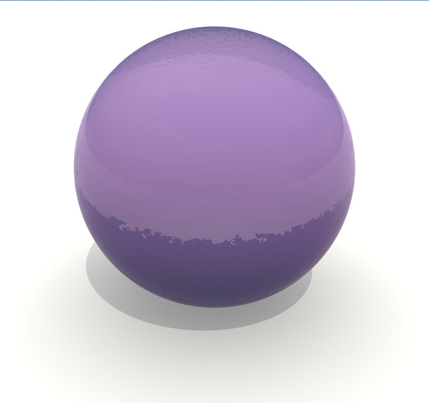 3d glass sphere - Photo, Image