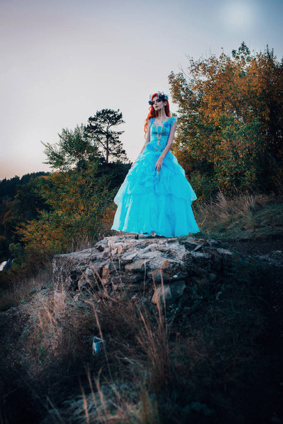 Fairy in the autumn forest - Fotografie, Obrázek