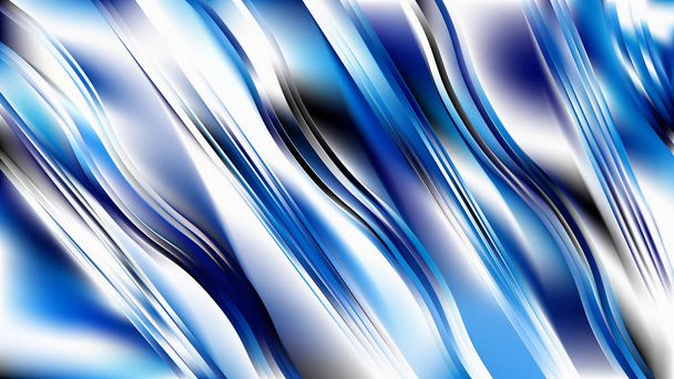 fondo abstracto azul y blanco - Vector, Imagen
