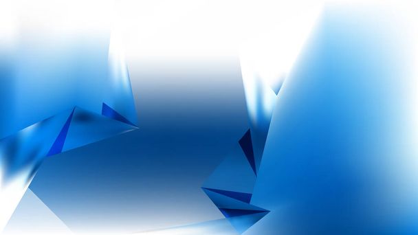 abstract blue and white background - Vector, afbeelding