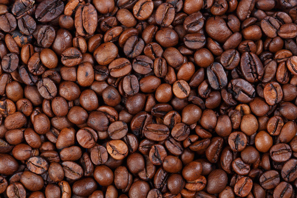 Textuur van Togo Robusta gastronomische koffie close-up . - Foto, afbeelding