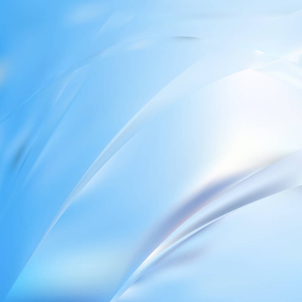 abstract blue and white background - Vector, Image