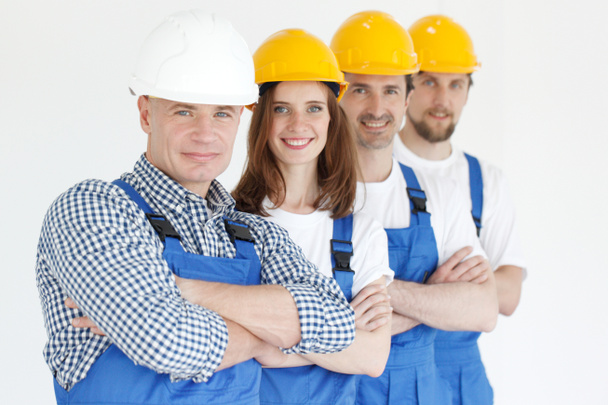 Team of construction workers - Zdjęcie, obraz