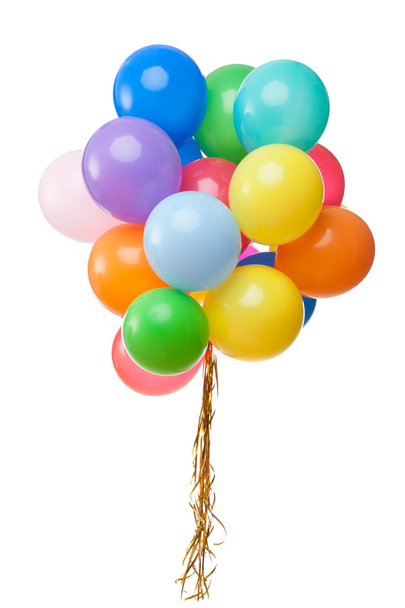 color balloons isolated on white - Valokuva, kuva