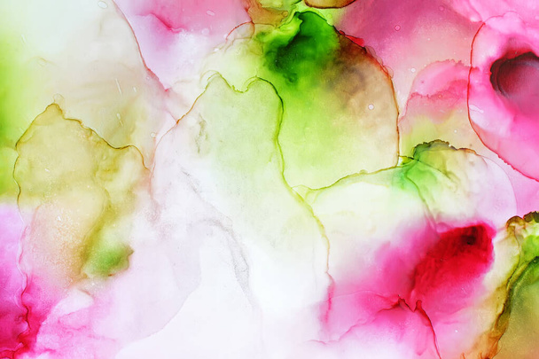 Alcohol ink abstract texture - Photo, Image