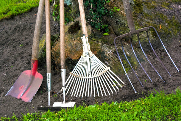 Jardin - outils
 - Photo, image